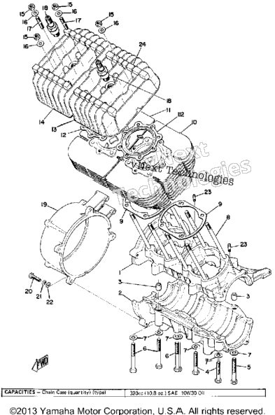 Crankcase - Cylinder