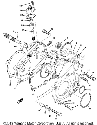 Pump Drive Gear