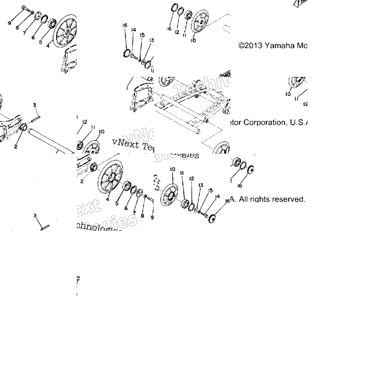 Rear Axle - Wheel