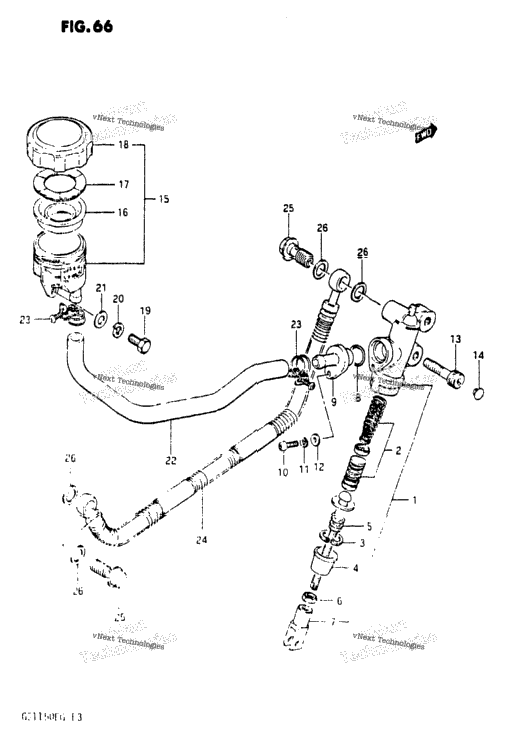 Rear Master Cylinder