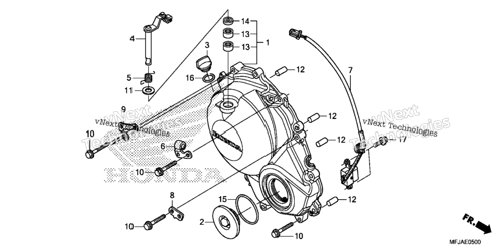 Right Crankcase Cover