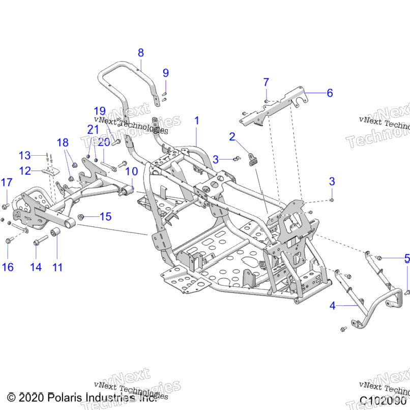 Chassis, Frame Asm & Swingarm