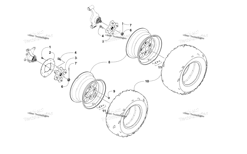 Wheel And Tire Assembly