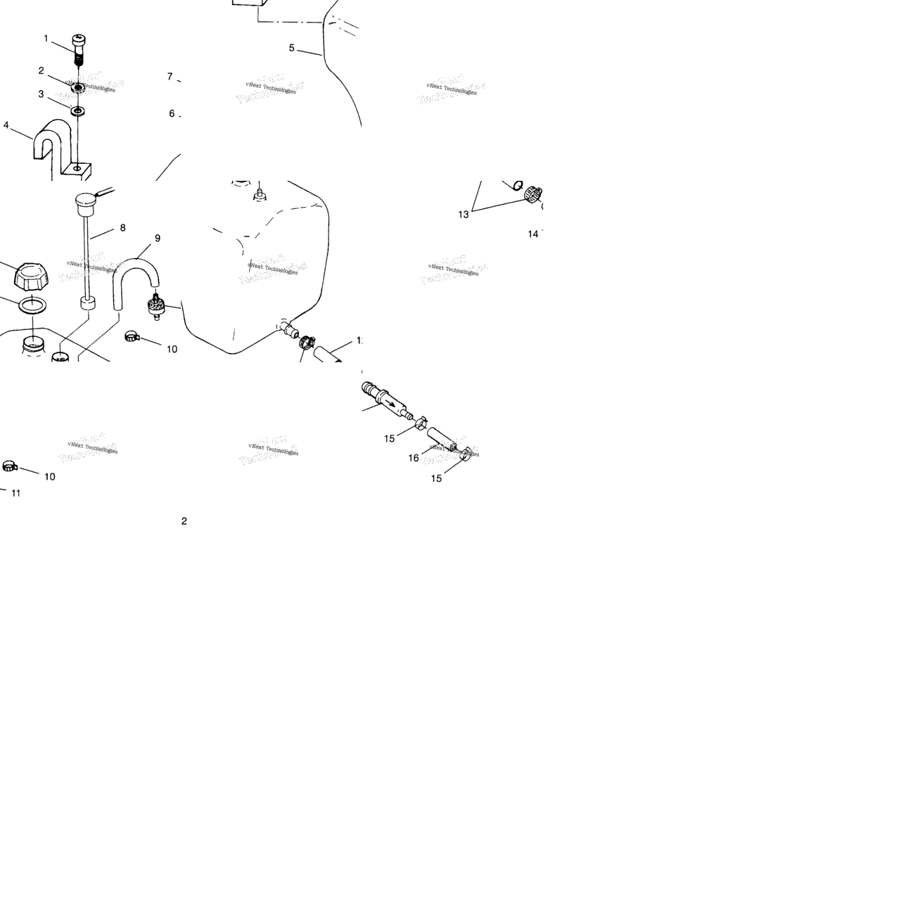 Oil Tank Hurricane & Intl. Hurricane I964466