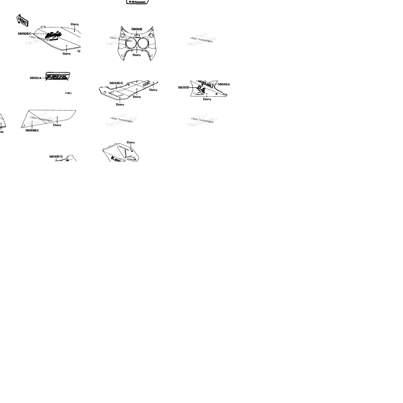 Decals (Ebony/Gray)