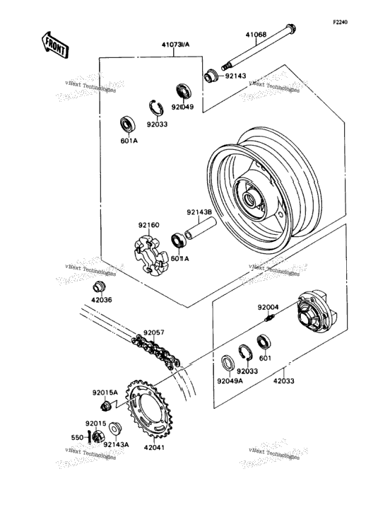 Rear Wheel/Chain