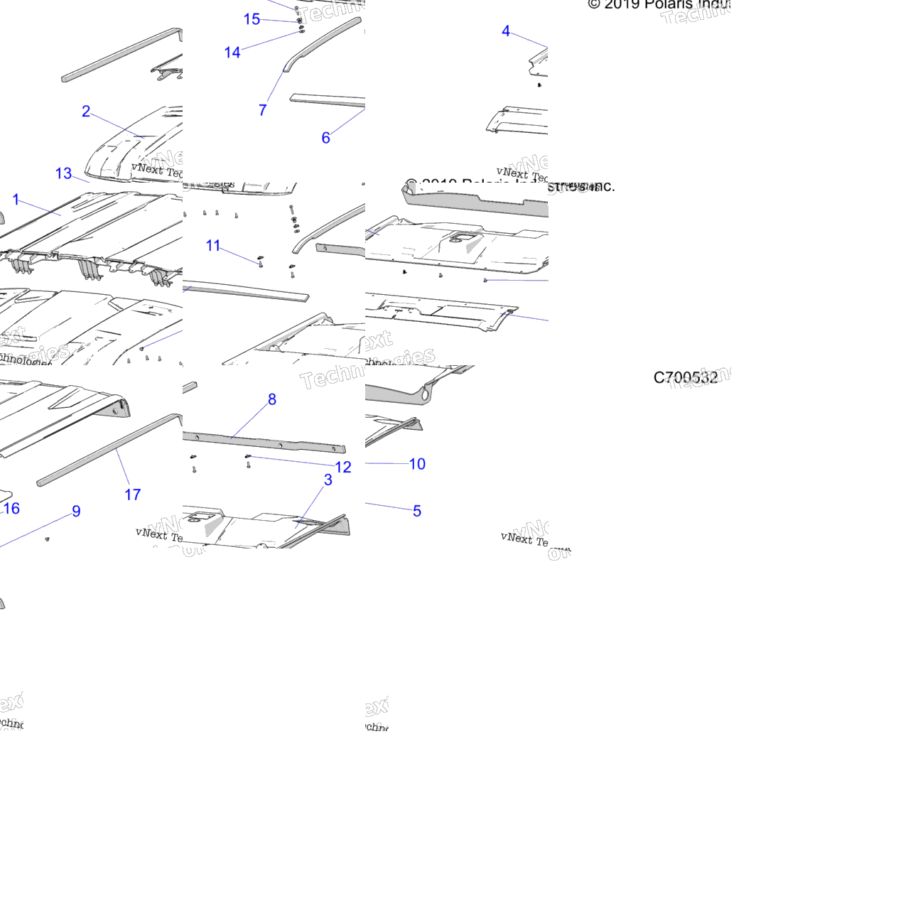 Body, Roof (C700532)