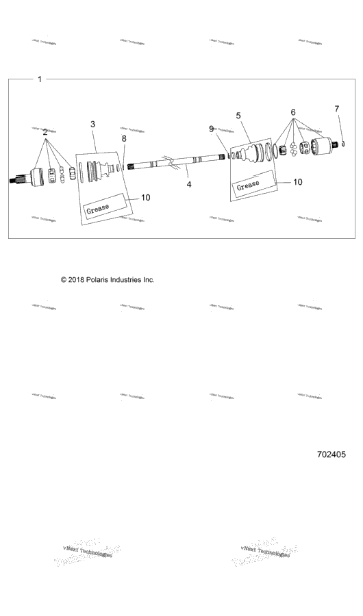 Drive Train, Rear Half Shaft