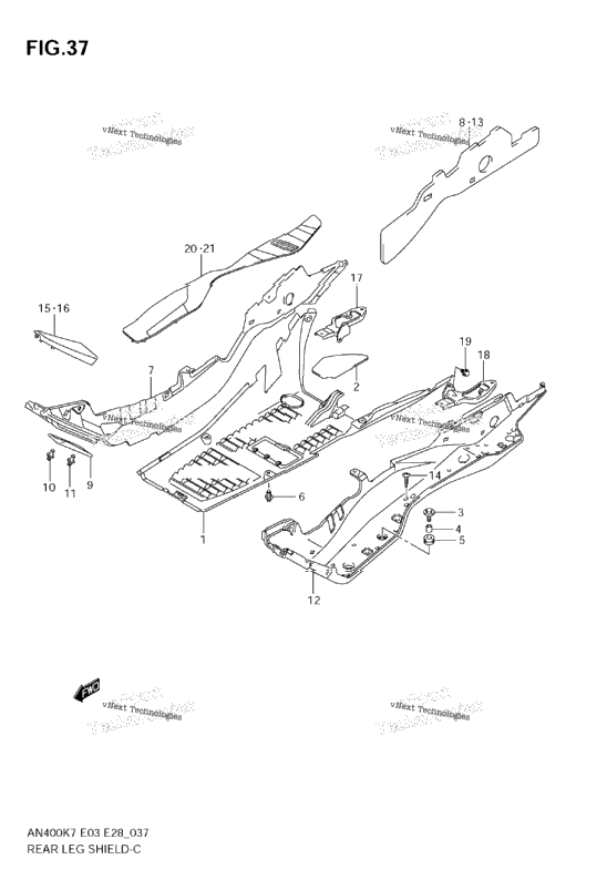 Rear Leg Shield