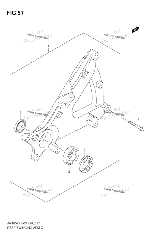 Rear Swinging Arm