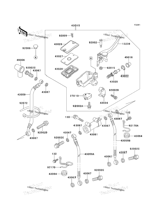 Front Master Cylinder