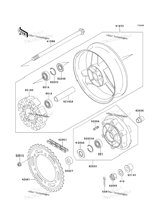 Rear Wheel/Chain