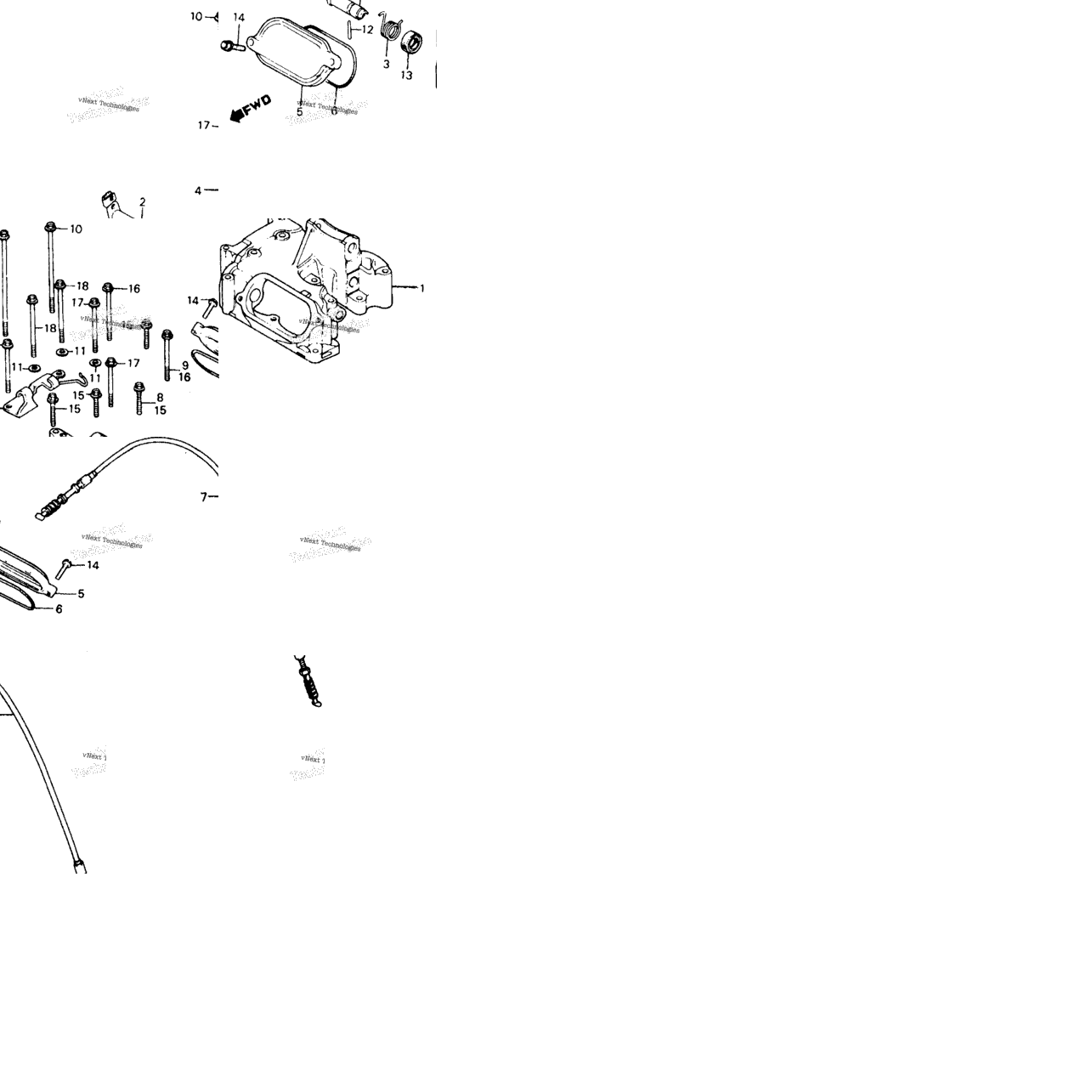 Cylinder Head Cover 81-82