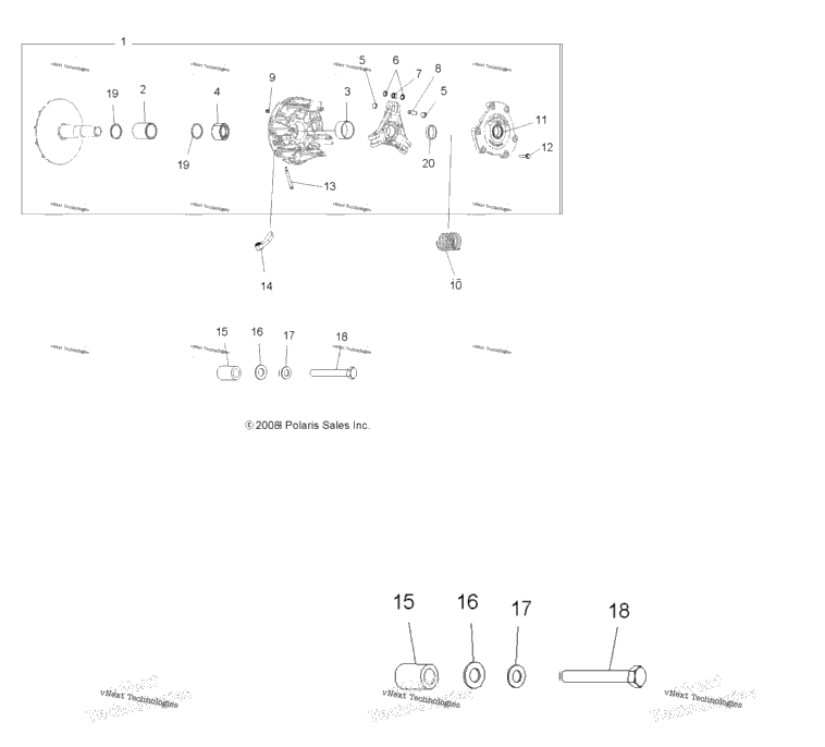 Drive Train, Primary Clutch