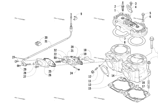 Cylinder And Head Assembly