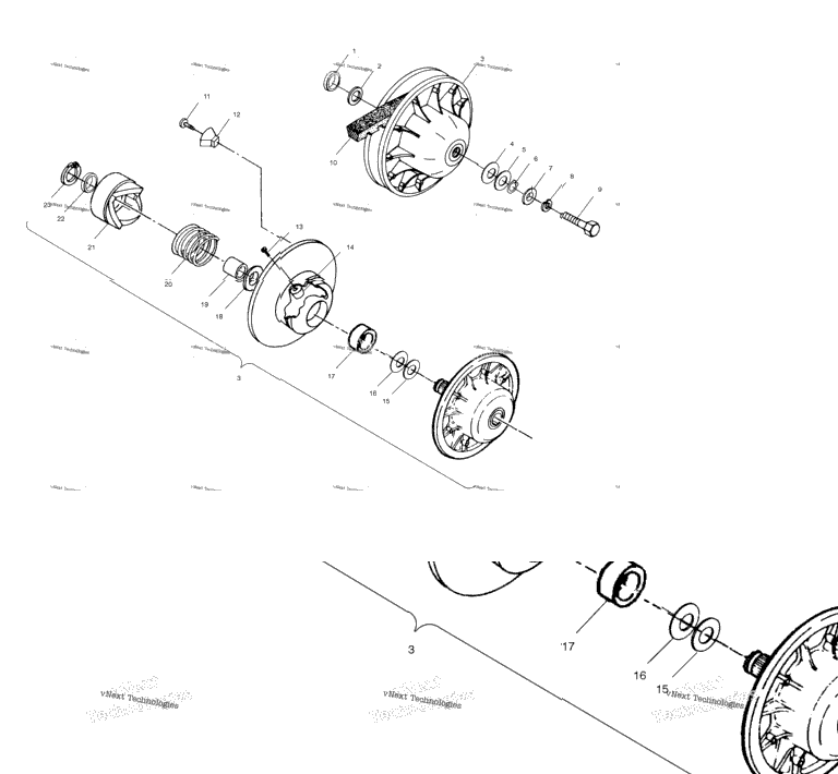 Driven Clutch A01ch50aa