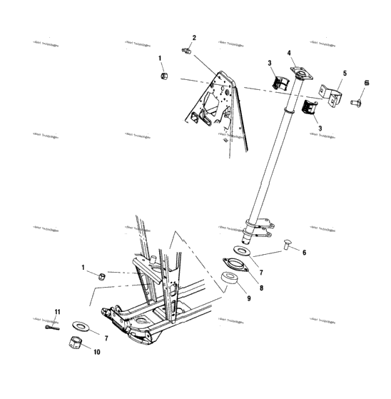 Steering Post A01ch50aa