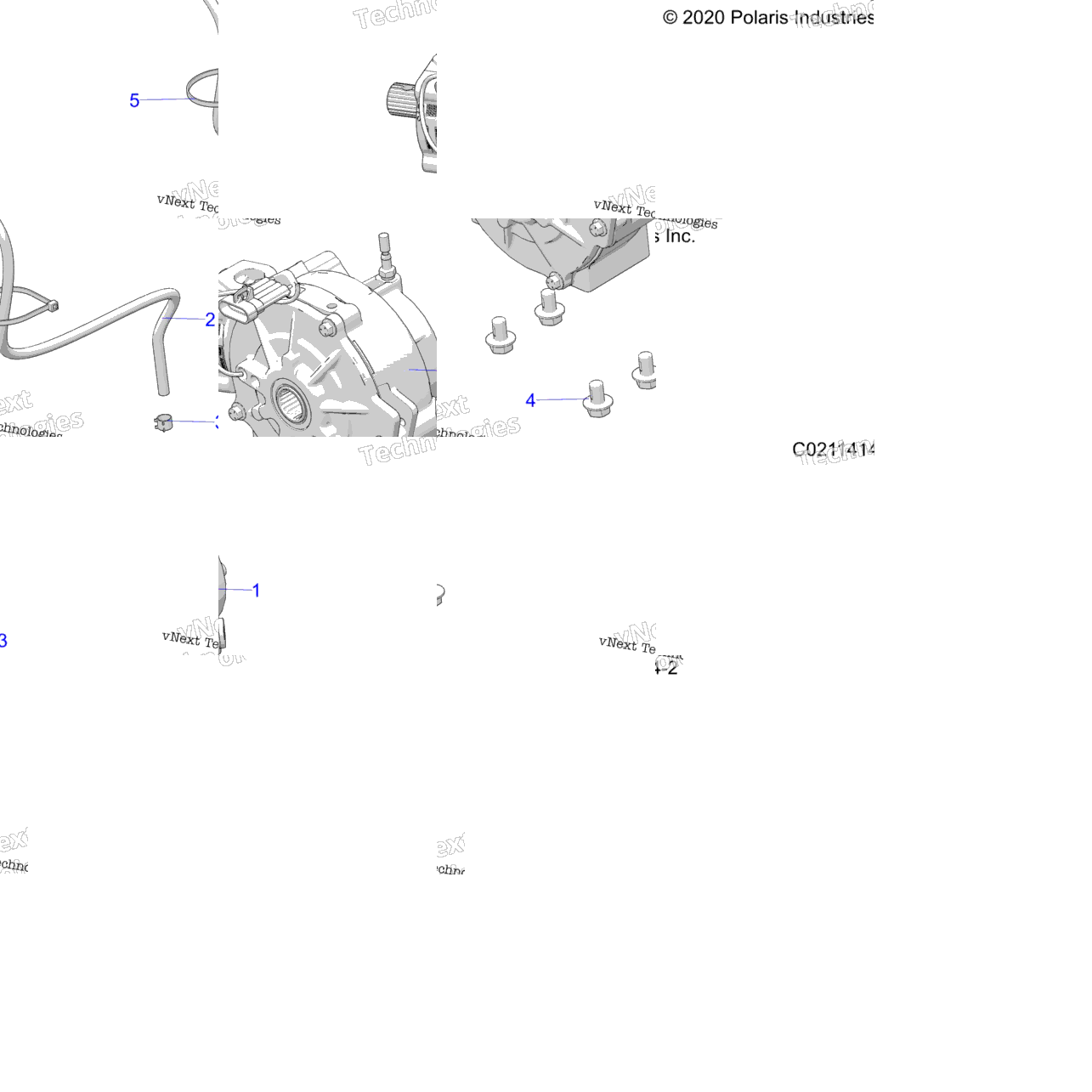 Drive Train, Front Gearcase Mounting