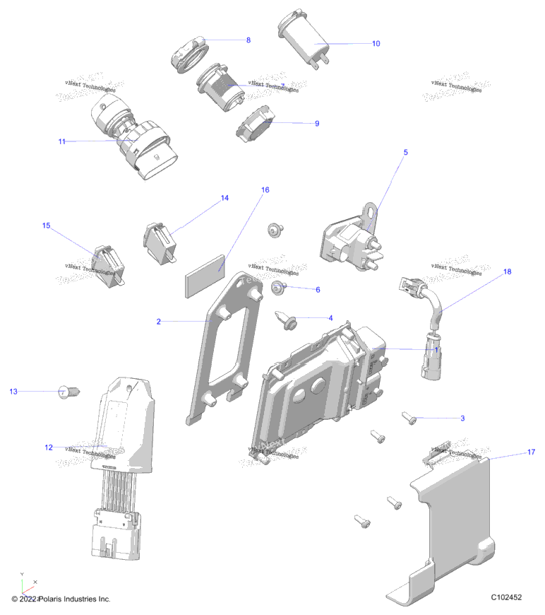 Electrical, Switches, Sensors & Ecm A23see57f1/S57c1/C2/C3/Cl/F1/F2/F3/Fl