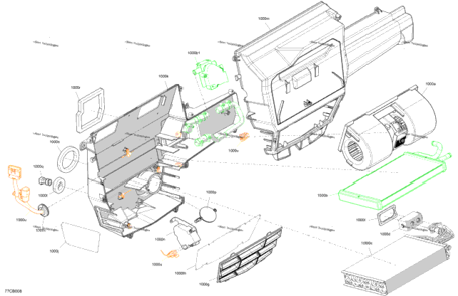 Enclosure Cab - Air Conditioning Unit