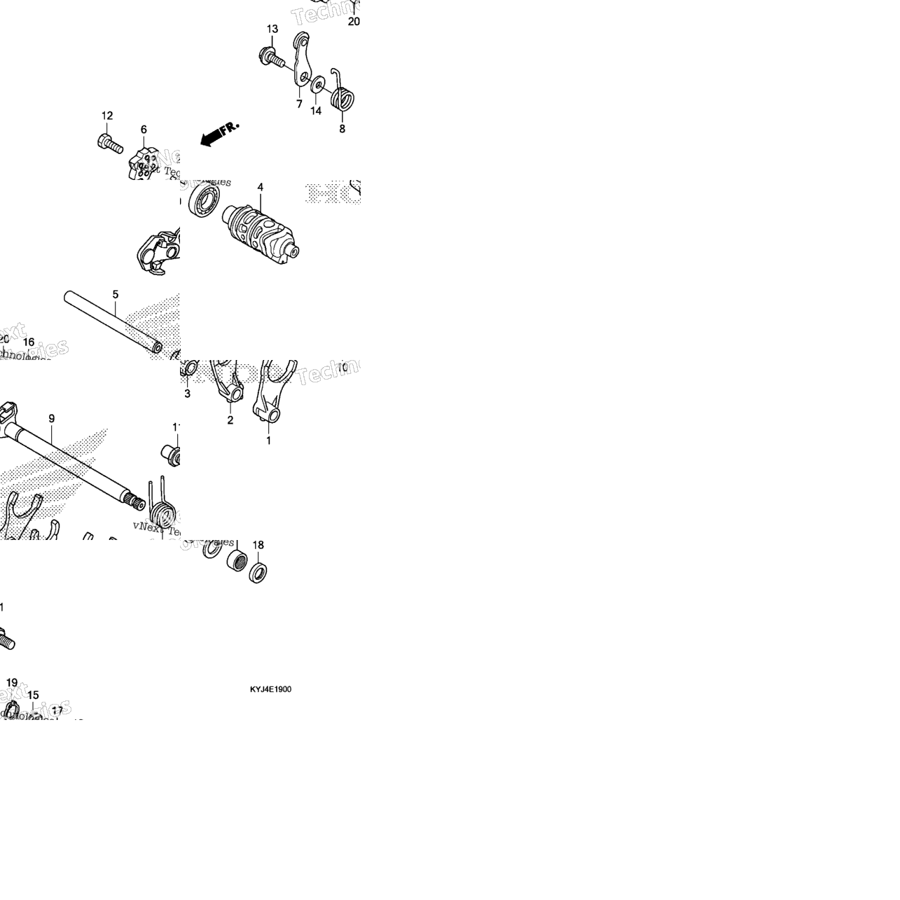 Gearshift Drum