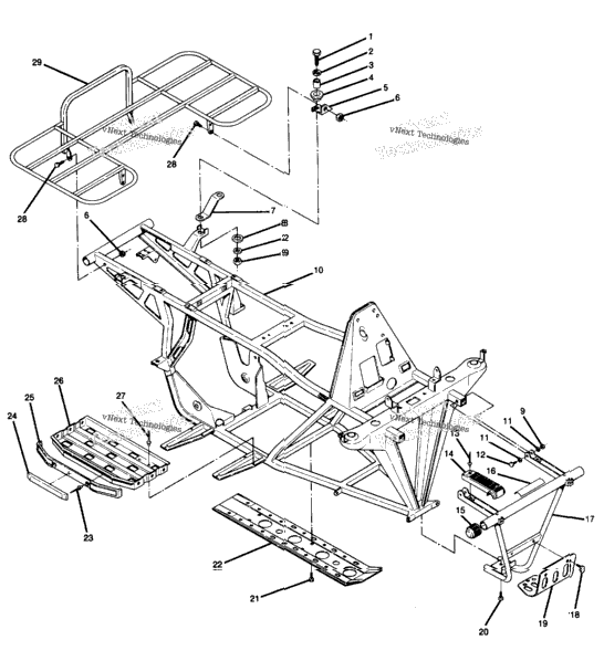 Frame Assembly With Racks