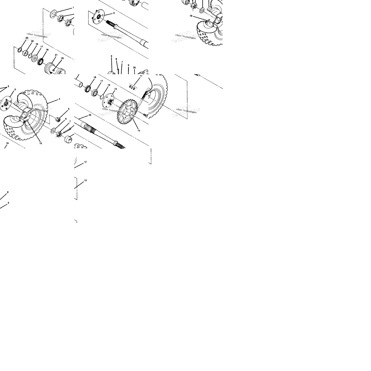 Rear Wheel Drive Assembly