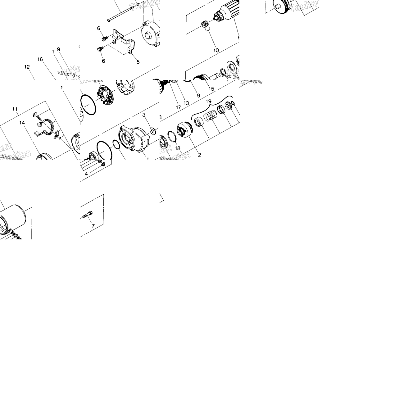 Starting Motor Assembly