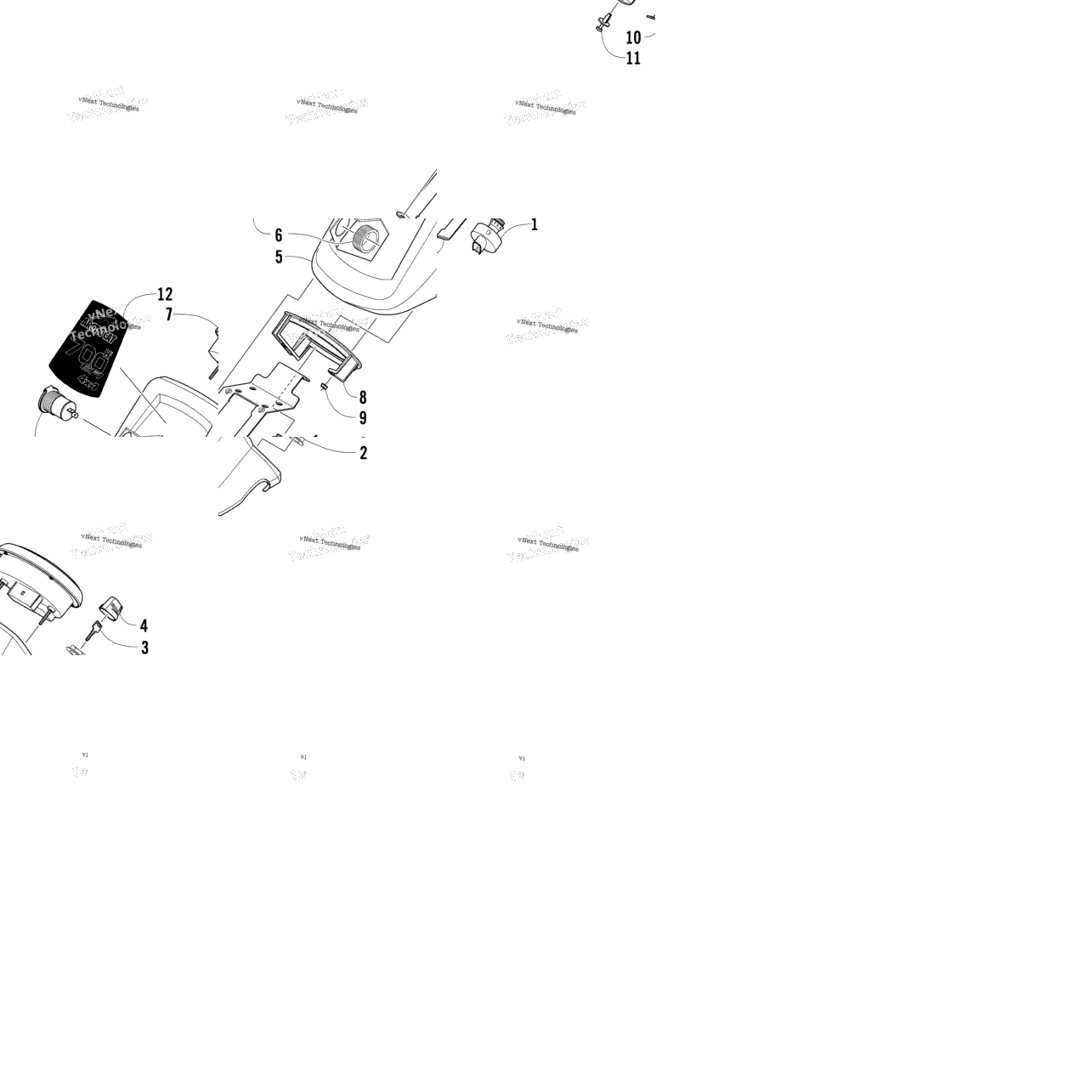Instrument Pod Assembly