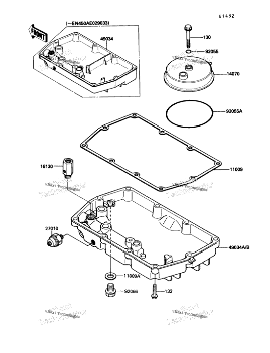 Breather Cover/Oil Pan