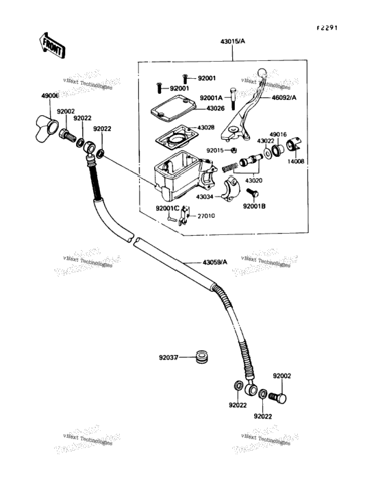 Front Master Cylinder
