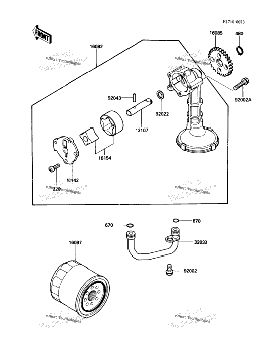 Oil Pump (En450ae000001&Nami.029479)
