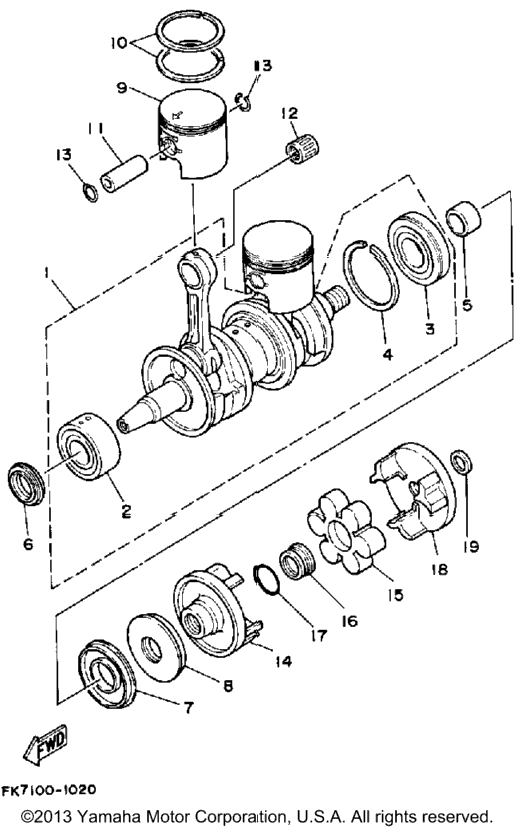Crankshaft - Piston