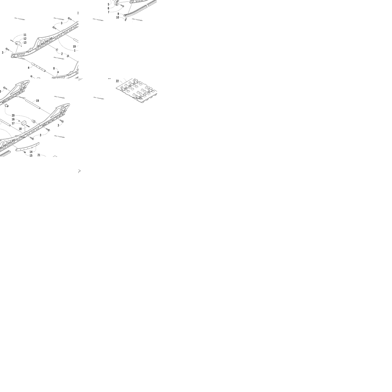 Slide Rail And Track Assembly