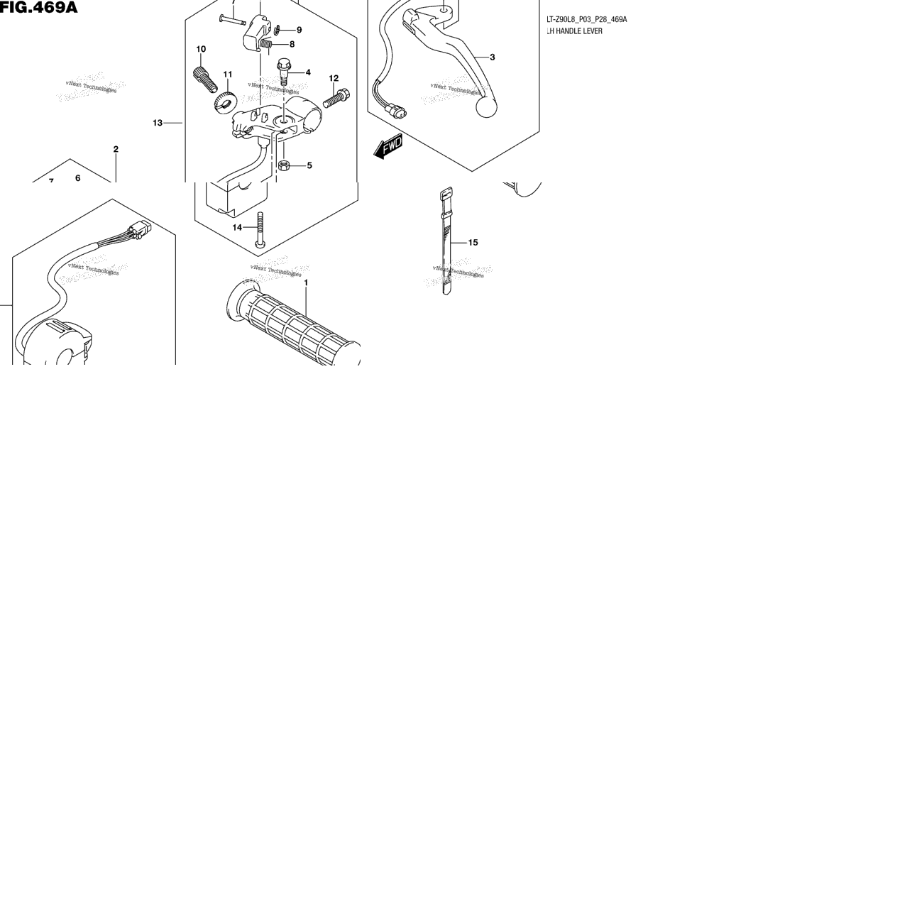 Lh Handle Lever
