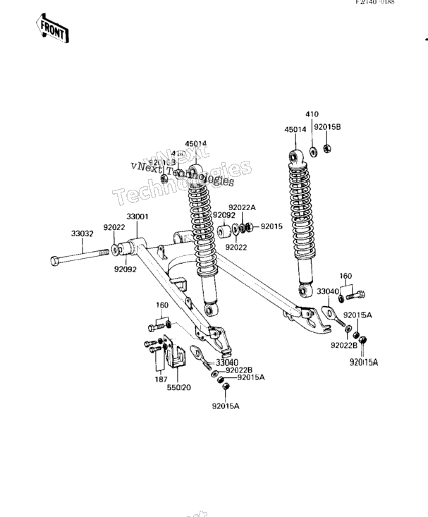 Swing Arm/Shock Absorbers