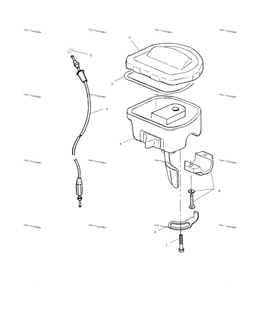 Controls Throttle Asm/Cable A02cd32aa/Ab/Ac/Fb