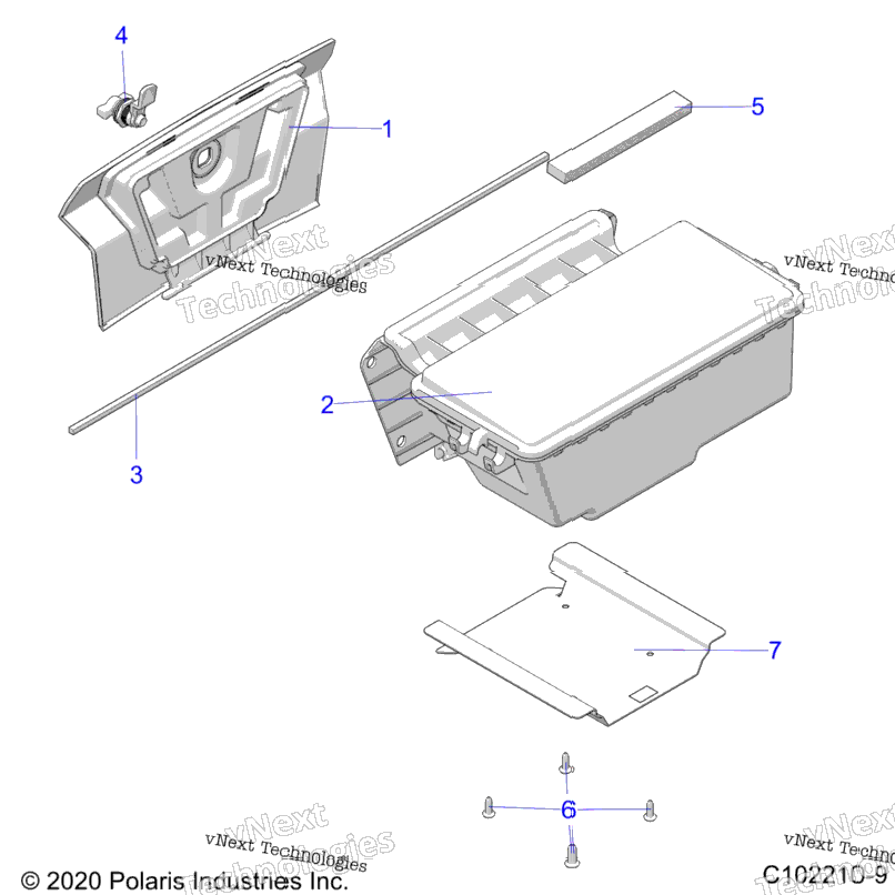 Body, Storage, Rear