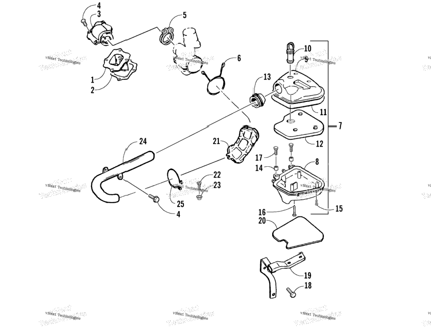 Reed Valve And Air Cleaner Assembly