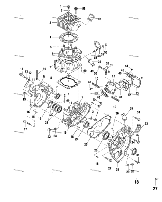 Crankcase And Cylinder