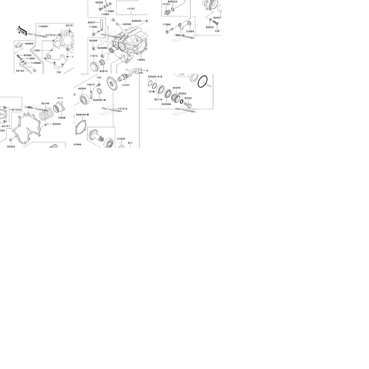 Front Bevel Gear