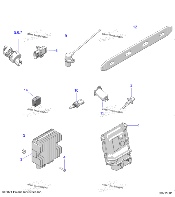 Electrical, Switches, Sensors, Ecu & Control Modules