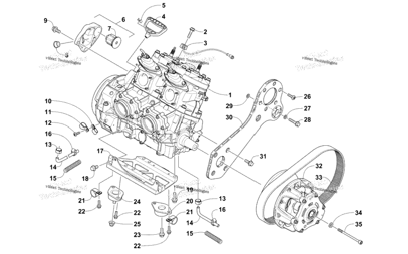 Engine And Related Parts