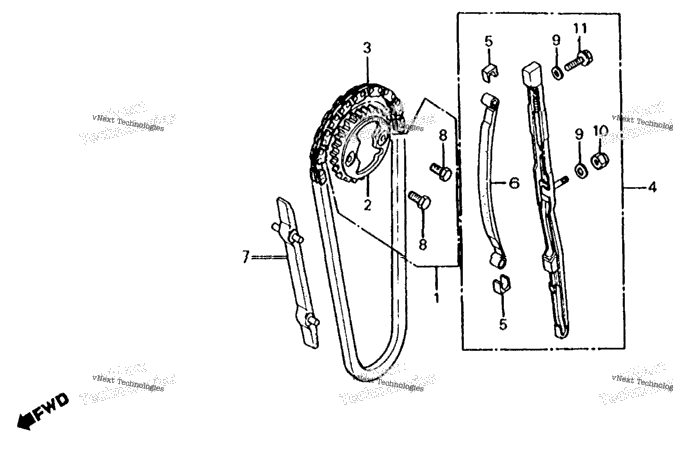 Cam Chain + Tensioner