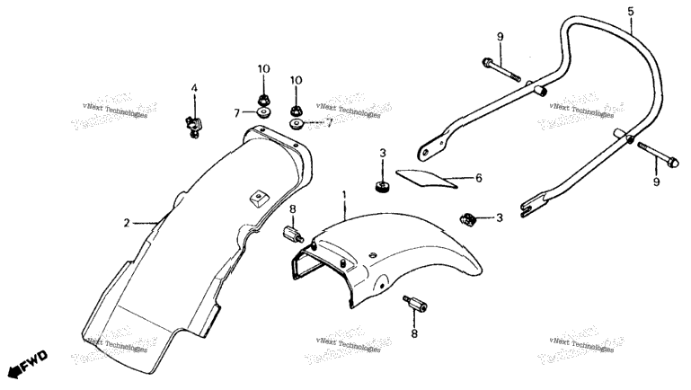Rear Fender