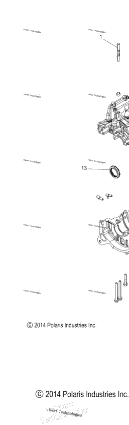 Engine, Crankcase S16da6el/Psl