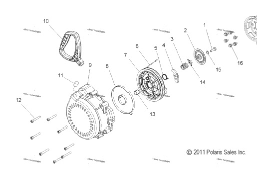 Engine, Recoil Starter