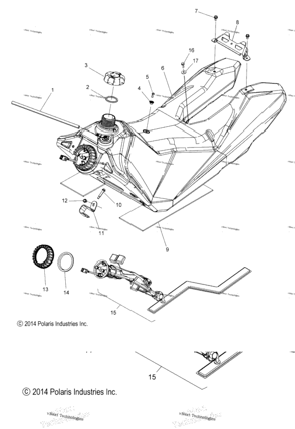 Fuel System, Fuel Tank Asm