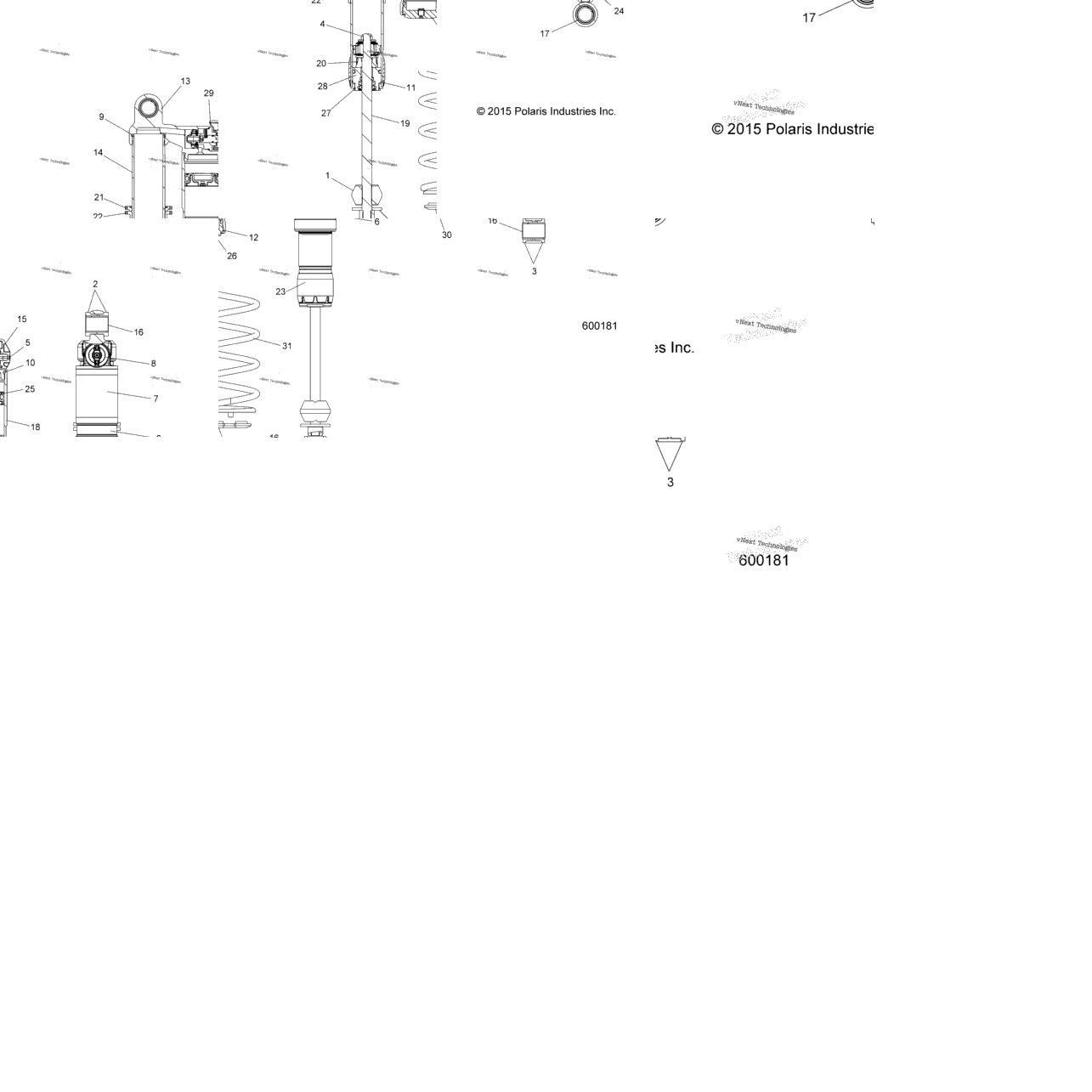 Suspension, Shock, Ifs S16da6psl (600181)