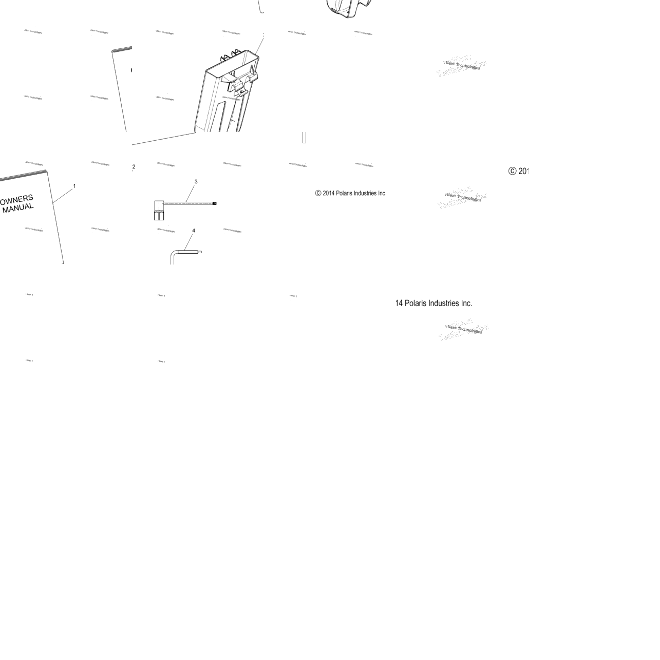Tools, Belt Holder, Tools, & Owners Manual S16da6psl/Pel